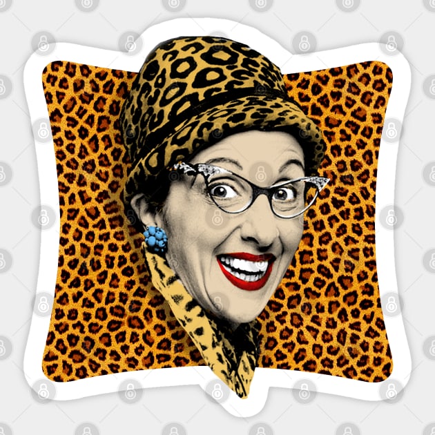 Edith Prickley SCTV Sticker by Pop Fan Shop